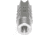 Kexuan 1/2x28 Tactical Competition Grade Muzzle Brake for AR-15, Steel, Silver, MZ-05-01-SS