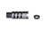 Kexuan Tactical 5/8inx24 Competition Grade Muzzle Brake for AR-15, Steel with Black Phosphate Finish, MZ-05-02-B