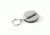 Key-Bak 3B Retractable Reel w/ 24in Stainless Steel Chain, Black Front, 1.75in Steel Belt Loop, Split Ring 0003-013