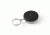 Key-Bak 3B Retractable Reel w/ 24in Stainless Steel Chain, Black Front, 1.75in Steel Belt Loop, Split Ring 0003-013