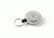 Key-Bak 483-HDK Retractable Reel w/ 48in Kevlar Cord, Chrome Front, 1.75in Steel Belt Loop, 8oz Retraction, Split Ring 0483-821
