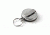 Key-Bak 483B-HD Retractable Reel w/ 48in Stainless Steel Cable, Black Front, 1.75in Steel Belt Loop, 8oz Retraction, Split Ring 0483-003