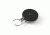 Key-Bak 483B-HD Retractable Reel w/ 48in Stainless Steel Cable, Black Front, 1.75in Steel Belt Loop, 8oz Retraction, Split Ring 0483-003