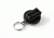 Key-Bak 484-HD Retractable Reel w/ 48in Stainless Steel Cable, Chrome Front, Removable Swivel Belt Clip, 8oz Retraction, Split Ring 0484-001