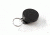 Key-Bak 484B-HD Retractable Reel w/ 48in Stainless Steel Cable, Black Front, Removable Swivel Belt Clip, 8oz Retraction, Split Ring 0484-003
