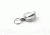 Key-Bak 485-HD Retractable Reel w/ 48in Stainless Steel Cable, Chrome Front, Steel Belt Clip, 8oz Retraction, Split Ring 0485-001