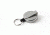 Key-Bak 485-HDK Retractable Reel w/ 48in Kevlar Cord, Chrome Front, Steel Belt Clip, 8oz Retraction, Split Ring 0485-821
