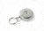 Key-Bak Belt Loop Keyholder, Textured Front, Bulk, Chrome, 0003-002
