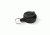 Key-Bak MID6 Mid-Size Retractable Key Reel w/ 36in Polyester Cord, Durable Case, Steel Swivel Belt Clip, Split Ring, Black 0006-001