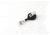 Key-Bak Mini-Bak ID Retractable Reel w/ 36in Nylon Cord, Swivel Bulldog Clip, Vinyl ID Strap, Black 0067-005