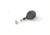 Key-Bak Mini-Bak ID Retractable Reel w/ 36in Nylon Cord, Swivel Bulldog Clip, Vinyl ID Strap, Gray 0064-005