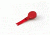 Key-Bak Mini-Bak ID Twist-Free Retractable Reel w/ 36in Nylon Cord, Swivel Bulldog Clip, Twist-Free ID Strap, Red 0069-015