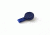 Key-Bak Mini-Bak ID Twist-Free Retractable Reel w/ 36in Nylon Cord, Steel Belt Clip, Twist-Free ID Strap, Blue 0055-015