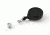 Key-Bak Mini-Bak ID Retractable Reel w/ 36in Nylon Cord, Steel Belt Clip, Vinyl ID Strap, White 0056-005