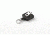 Key-Bak Mini-Bak Square Retractable Reel w/ 36in Nylon Cord, Swivel Bulldog Clip, Split Ring, Gray 0024-S05