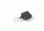 Key-Bak Mini-Bak Square Retractable Reel w/ 36in Nylon Cord, Steel Belt Clip, Split Ring, Gray 0051-S05