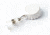 Key-Bak Retract-A-Badge ID BOTTLE CAP Shaped 5-Pack Retractable Reel w/ 36in Cord, Belt Clip, Vinyl ID Strap, White 0308-742
