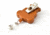 Key-Bak Retract-A-Badge ID TEDDY BEAR Shaped 5-Pack Retractable Reel w/ 36in Cord, Swivel Bulldog Clip, Vinyl ID Strap, Brown 0308-747