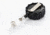 Key-Bak Retract-A-Badge ID TIRE Shaped 5-Pack Retractable Reel w/ 36in Cord, Belt Clip, Vinyl ID Strap, Black 0308-741