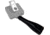 Key-Bak Mini-Bak Square Pencil Pull,Swivel Clip,Nylon Cord,Gray,36in, NO KEY0064-S84