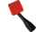 Key-Bak Mini-Bak Square Pencil Pull,Swivel Clip,Nylon Cord,Red,36in., NO KEY0069-S24