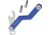 KeyDisk KeyDisk Mini Gun Blue, 3in Overall, Comes With 10 Rubber Spacers And A Set Of Extenders, Bottle Opener/Key Fob Attachment, SS Screws, Capacity 8 Keys, KYD003
