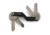 KeyDisk KeyDisk Mini Onyx, 3in Overall, Comes With 10 Rubber Spacers And A Set Of Extenders, Bottle Opener/Key Fob Attachment, SS Screws, Capacity 8 Keys, KYD001
