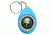 KeyGear Color Compass Keychain,Blue 50-KEY0076-00