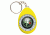 KeyGear Color Compass Keychain,Yellow 50-KEY0076-06