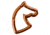 KeyGear Horse Head Carabiner,Orange 50-KEY0106-08