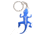 KeyGear Iguana Bottle Opener,Blue 50-KEY0089-00