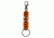 KeyGear Paracord w/Clip,Orange/Black 50-KEY0062-08