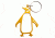 KeyGear Penguin Bottle Opener,Yellow 50-KEY0101-06