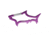 KeyGear Shark Carabiner,Purple 50-KEY0104-08