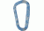 KeyGear Snappy Carabiner, Snow Flakes 50-KEY0482, Lt. Blue 50-KEY0482