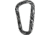 KeyGear Snappy Carabiner, Zebra 50-KEY0340, Black/White 50-KEY0340