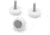 KeySmart KeyCatch Magnetic Key Rack, 3 Pack, White, KS230-3PK