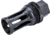 Kgm Suppressors Quick Detach Flash Hider Black Nitride Steel 1/2x28 Threads, A-QD-FH-S-1