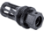 Kgm Suppressors Quick Detach Flash Hider Black Nitride Steel 1/2x28 Threads, A-QD-FH-S-1