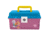 Kid Casters Paw Patrol Girls Tackle Box, PPGTB