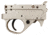 KIDD Innovative Design Two Stage Trigger Unit For Ruger 1022, Curved Extended, Silver Black, TG2-S-BC-X