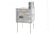 Kifaru Box Stove Stainless Steel, 12 Man Tipi, Steel, Large, BSL103