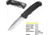 Kilimanjaro Gear Allatro Assisted Open Folding Knife,3.6in, Black G10 Handle,Plain Blade KJ910116