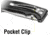 Kilimanjaro Gear Allatro Folding Knife,3.6in, Black G10 Handle,Plain Blade KJ910018