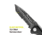 Kilimanjaro Gear Annex Folding Knife,3.5in, Black G10 Handle, Black Tanto ComboEdge Blade KJ910031