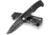 Kilimanjaro Gear Annex Folding Knife,3.5in, Black G10 Handle, Black Tanto ComboEdge Blade KJ910031