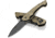 Kilimanjaro Gear Firma Folding Knife,3.2in Black Plain Blade,Tan G10 Handle KJ910015