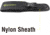 Kilimanjaro Gear Kibo Survival Fixed Blade Knife,4.75in, Black Handle, Black ComboEdge KJ910091