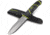 Kilimanjaro Gear Kibo Survival Fixed Blade Knife,4.75in, Black Handle, Black ComboEdge KJ910091