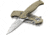 Kilimanjaro Gear Morsa Folding Knife,3.5in,Tan Wood Grain G10 Handle,Plain Blade KJ910027